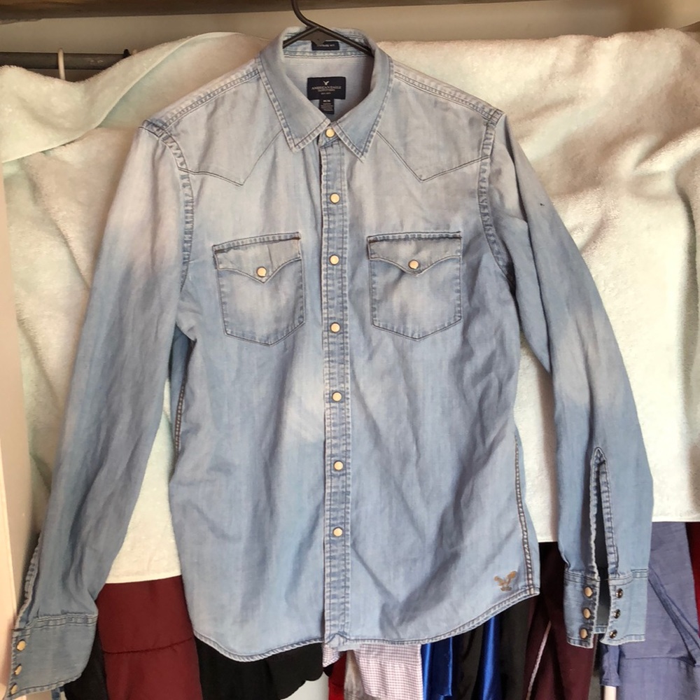 American eagle medium western shirt vintage